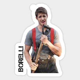 JIMMY BORRELLI - STEVEN R. MCQUEEN - CHICAGO FIRE Sticker